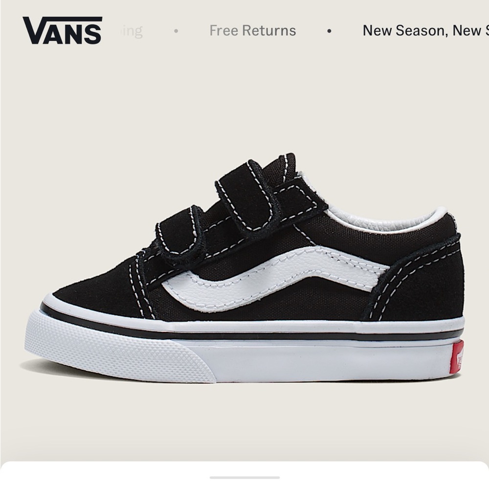 Vans  Old Skool V Black Shoes